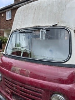 After Glass replacement Johnny Vegas