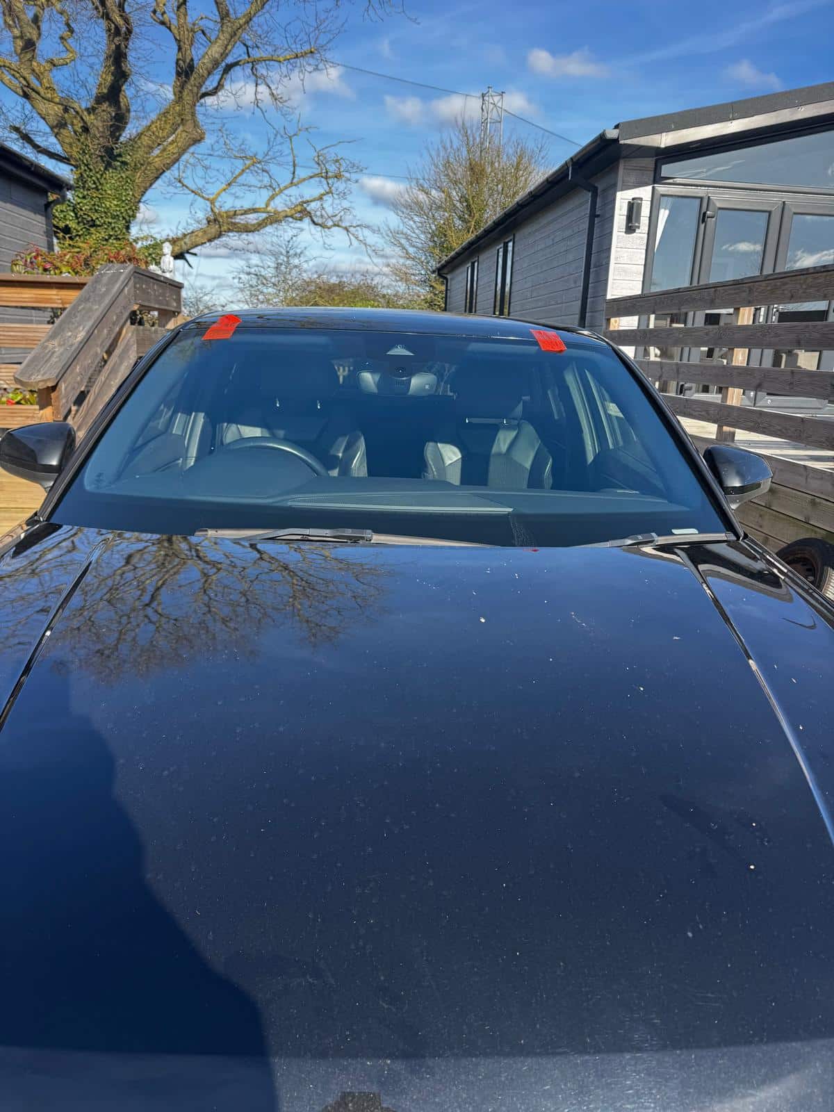 after - object fallen off lorry